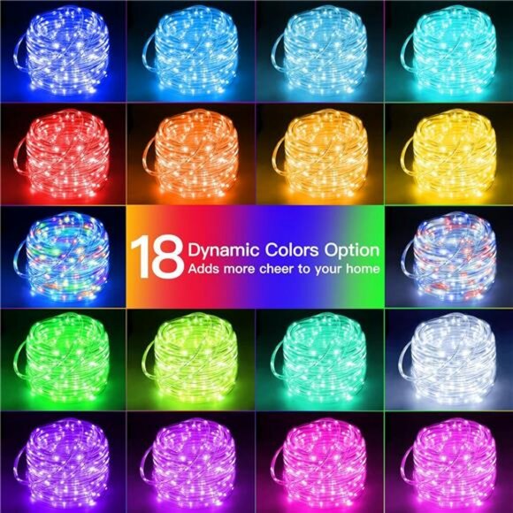 Outdoor rope lights waterproof color changing LED string lights for party decor - Picture 2 of 7